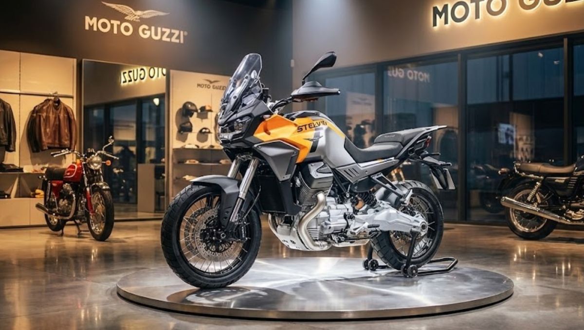 The New Moto Guzzi Stelvio 1000