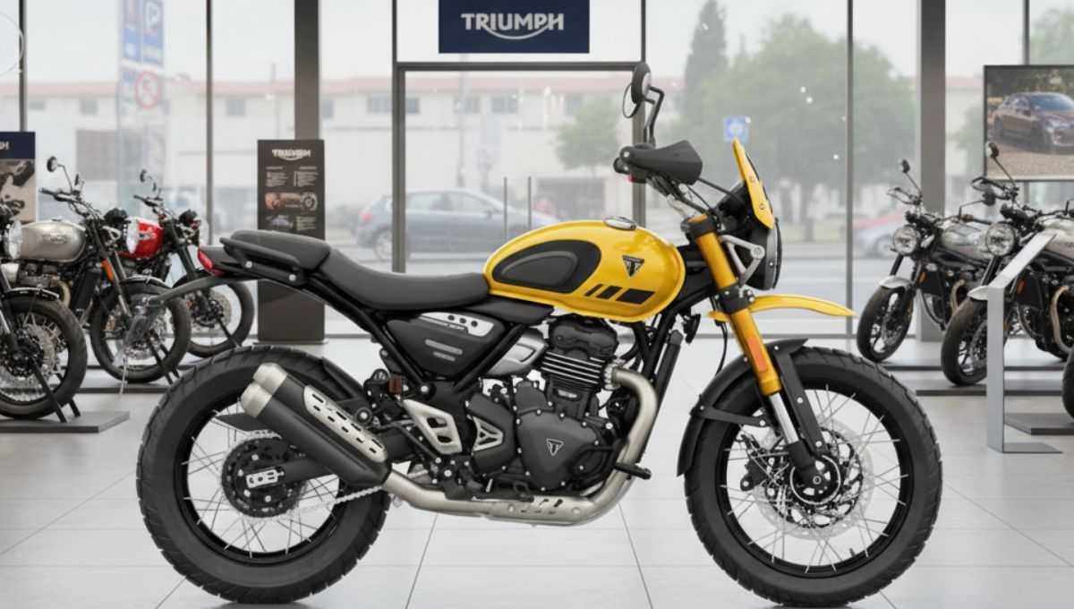 triumph scrambler 400 XC