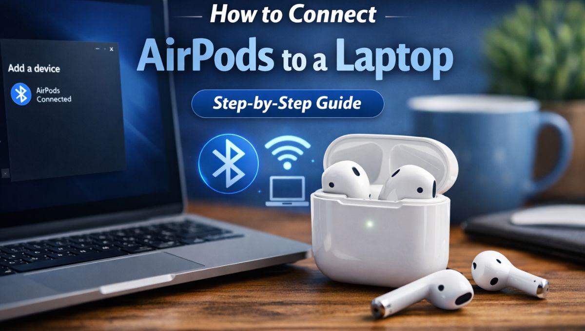 laptop airpods connection