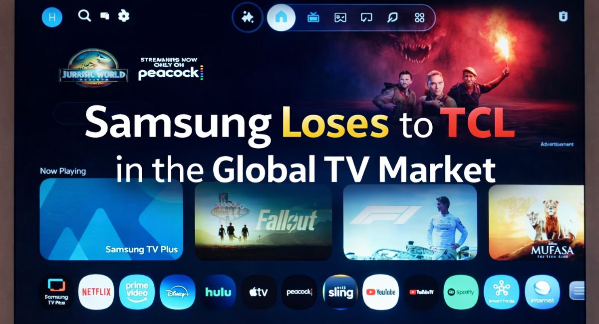 Samsung Loses to TCL in the Global TV Market