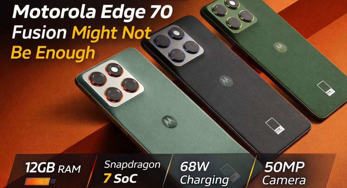 Motorola Edge 70 Fusion Leak