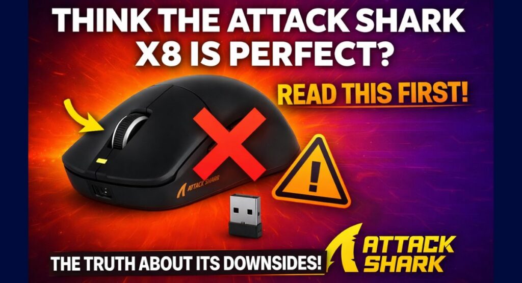 ATTACK SHARK X8 Gaming Mouse