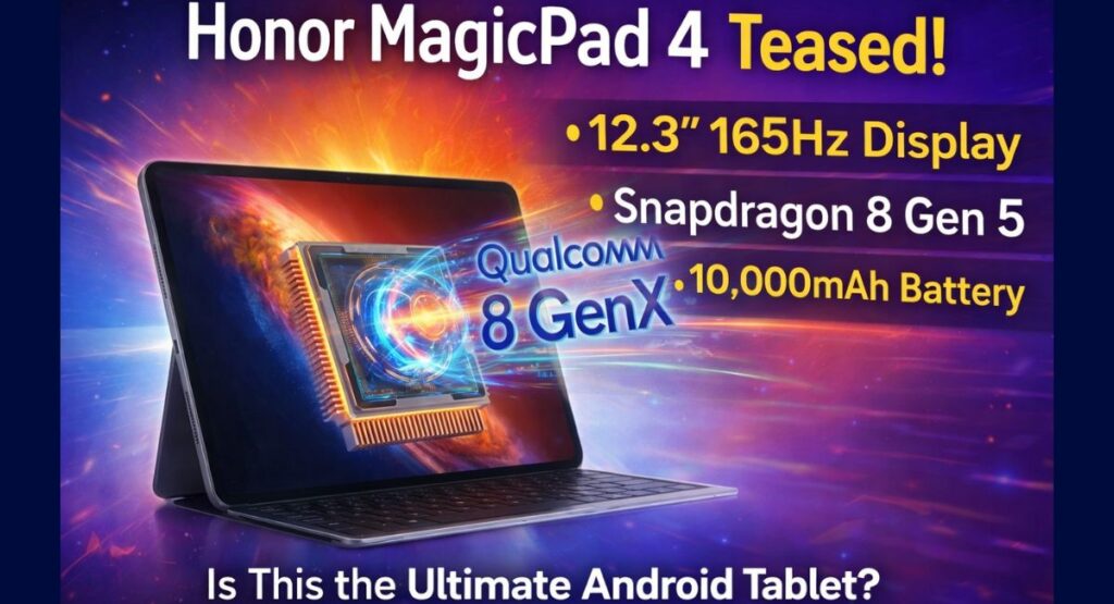 Honor MagicPad 4 Teased