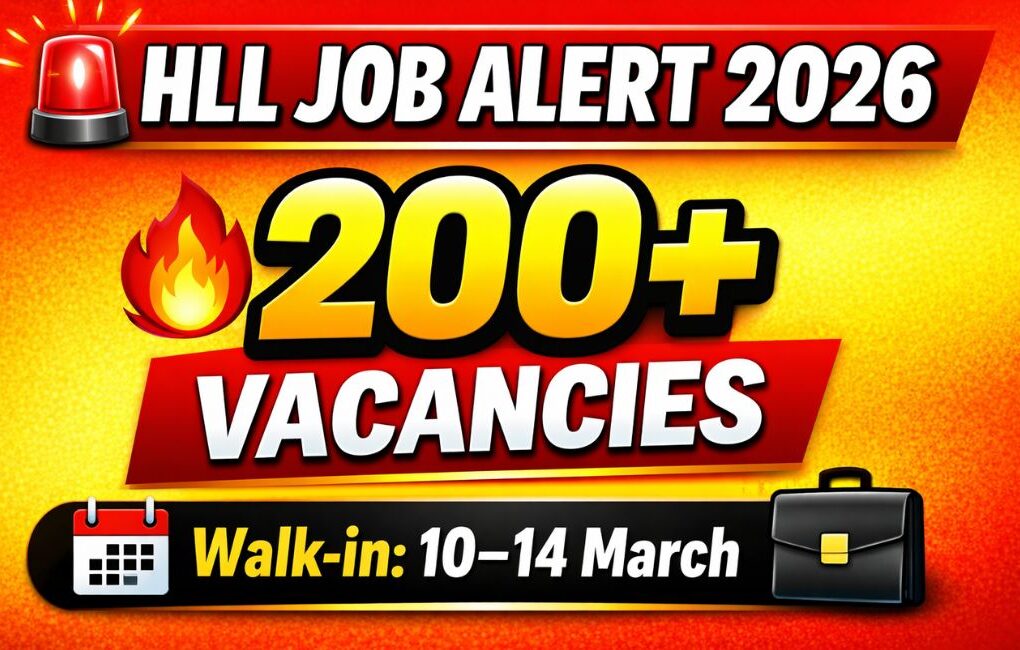 HLL Recruitment 2026