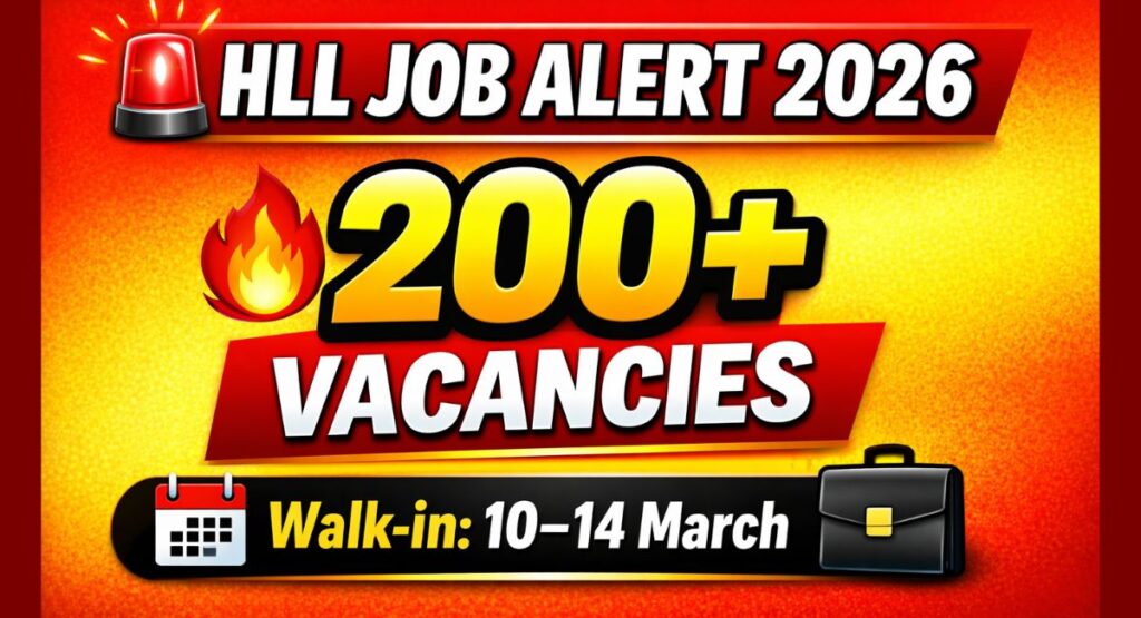 HLL Recruitment 2026