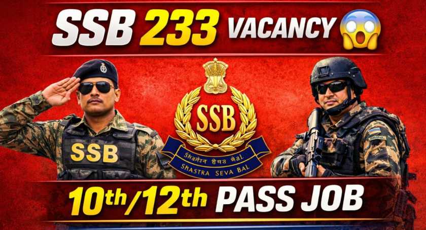 SSB Head Constable Recruitment 2026