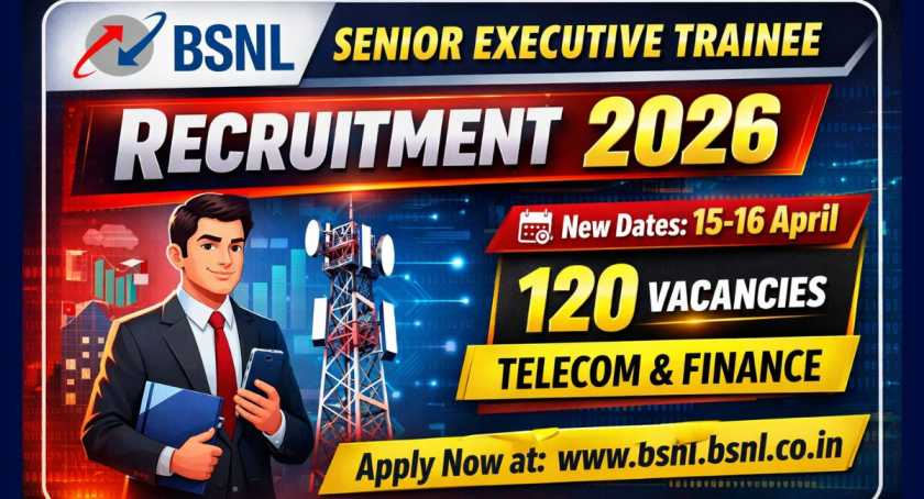BSNL Senior Executive Trainee Recruitment