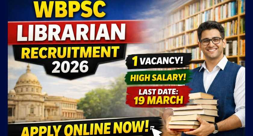 WBPSC Librarian Recruitment 2026