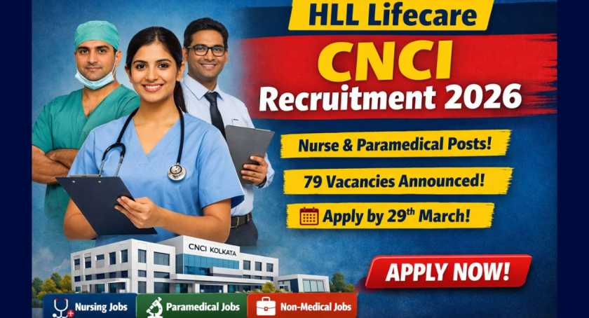 HLL Lifecare Releases CNCI Recruitment Notification 2026