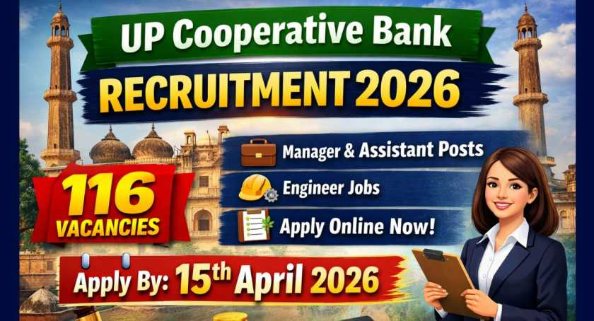 UP Cooperative Bank Recruitment 2026 Notification Out