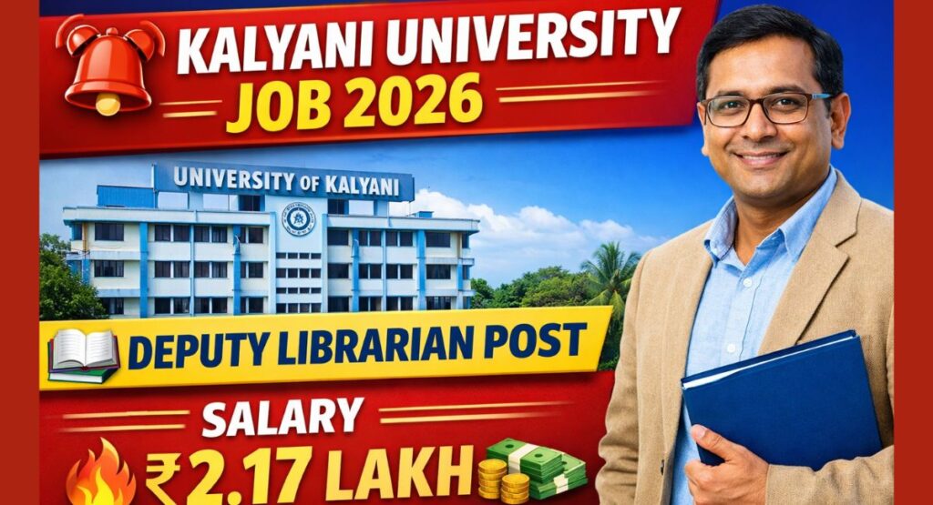 Kalyani University Deputy Librarian