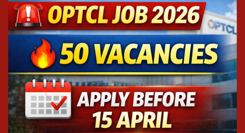 OPTCL Recruitment 2026