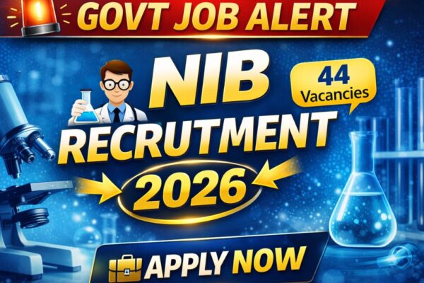 NIB Recruitment 2026