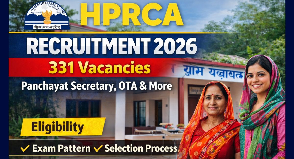 HPRCA Recruitment