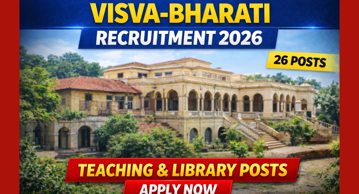Visva-Bharati Recruitment 2026 Notification