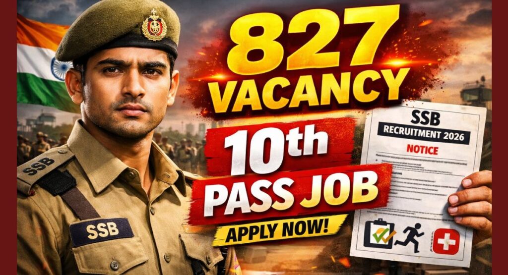 SSB Constable Tradesman