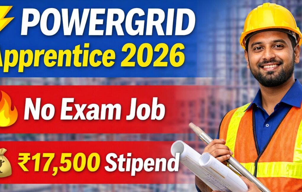 PGCIL Apprentice Recruitmen