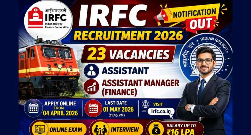 IRFC Recruitment Notification