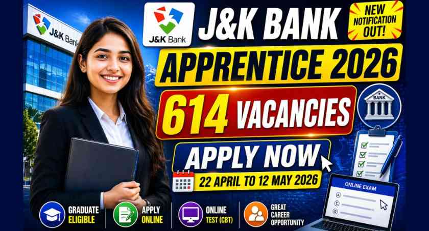 J&K Bank Apprentice Recruitment