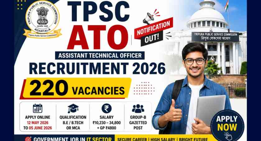 TPSC ATO Recruitment 2026 Notification Out