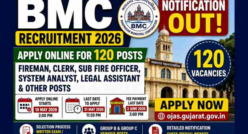 BMC Recruitment 2026 Notification Out